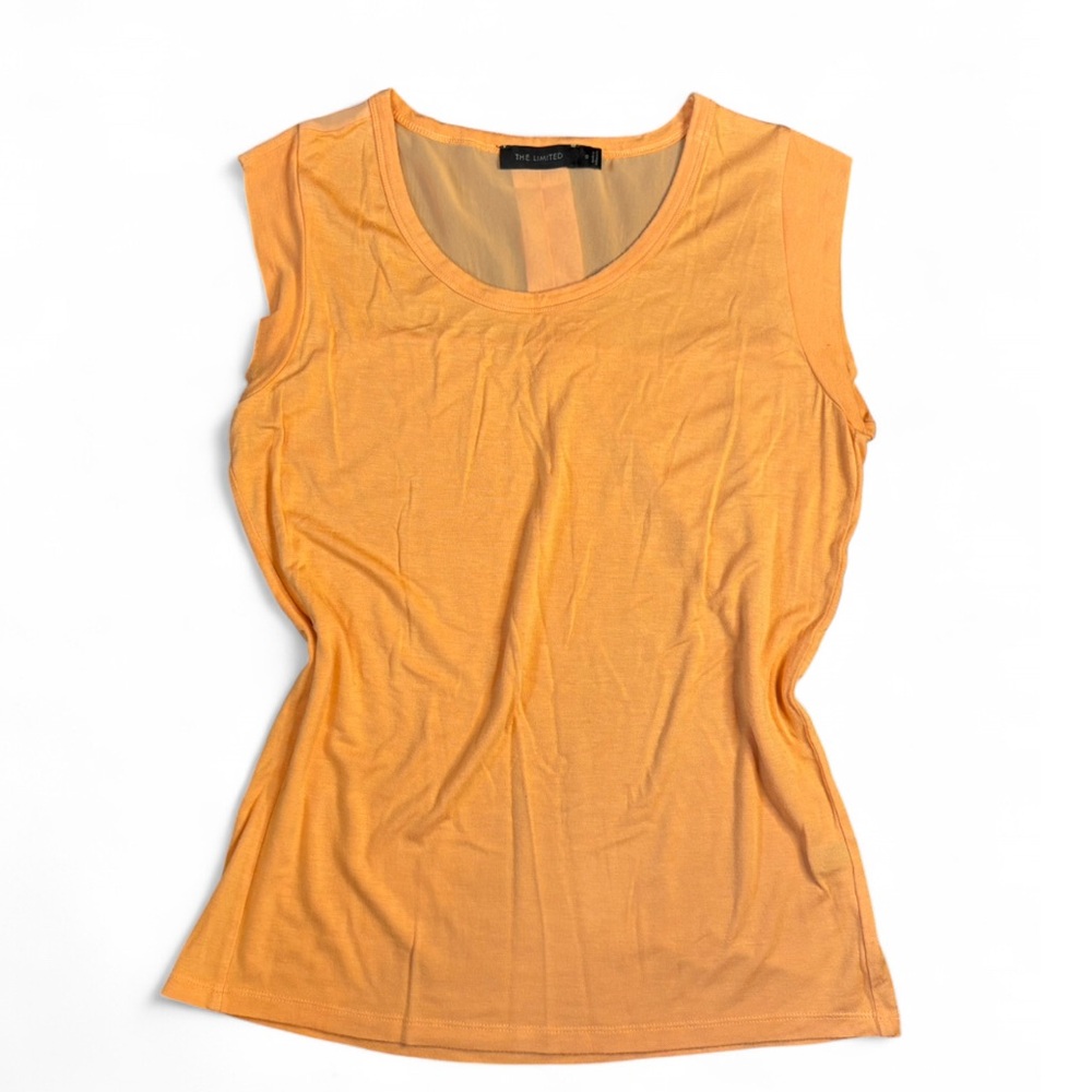 Y2K The Limited Women's Scoop Neck Tank - Tangerine, orange tank top